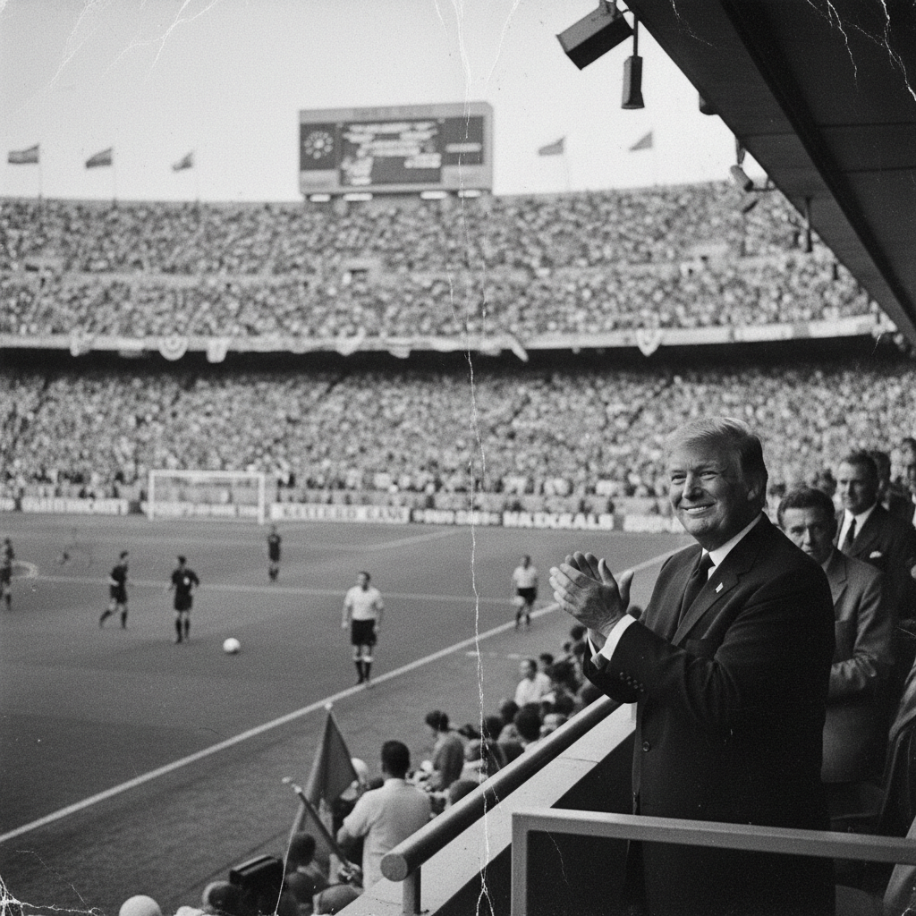 TRUMP CROWNS THE WORLD CUP FINAL