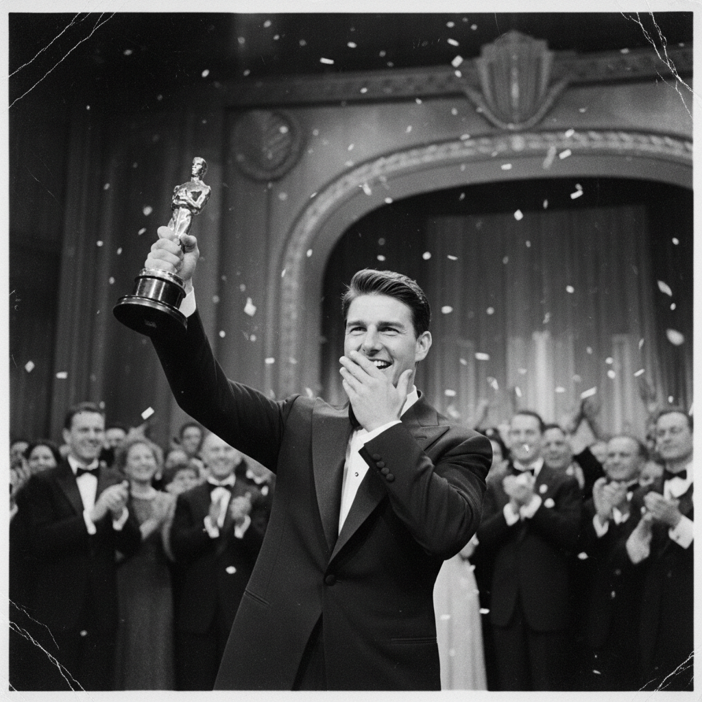 CRUISE GRABS BEST ACTOR AT LAST