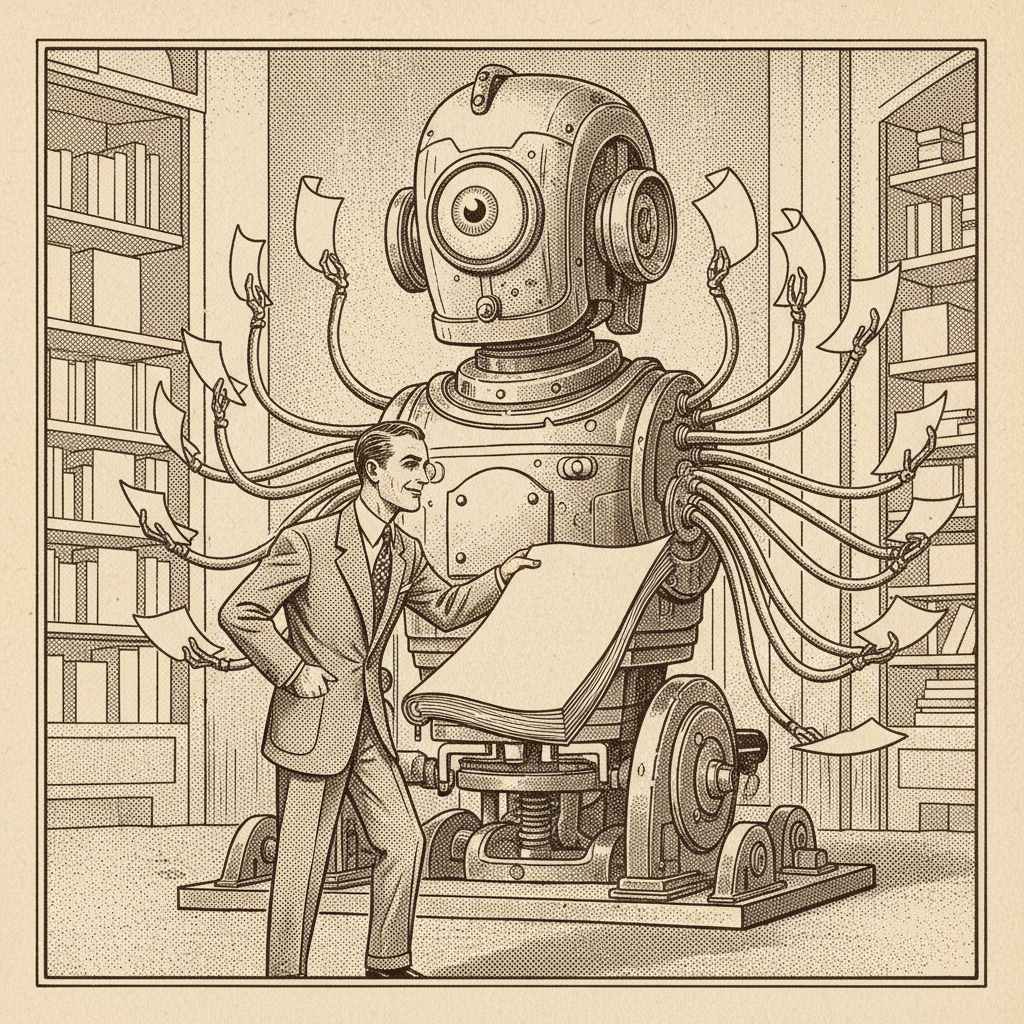 AT LAST, SOMETHING READS YOUR NOVEL