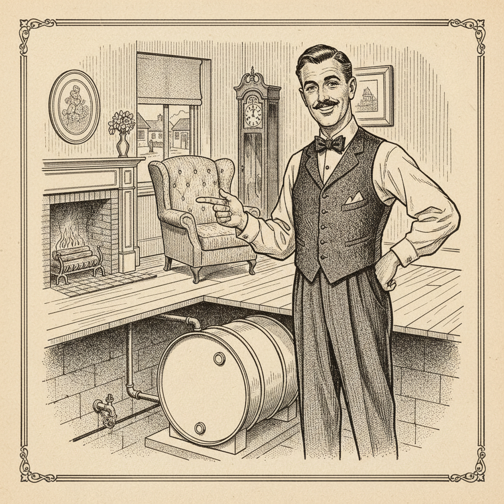 IS YOUR CELLAR FULL OF CRUDE?